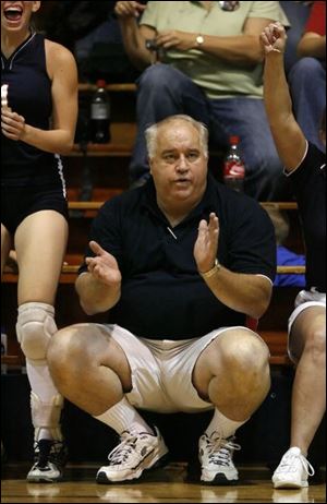 Lakota coach Alan Ahle has been with the Raiders for four seasons and has led them to back-to-back Suburban Lakes League championships. Lakota is 17-2 this season, 13-1 in the Suburban Lakes League.
