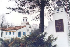 The Spanish Colonial Revival-style structure at Ottawa Hills Memorial Park was used as the administration building until 1992. Preservationists are dismayed by its demolition, but because it is not officially designated a historic structure, public notice was not required. The building dates to 1936, when the cemetery opened. Cemetery building is being razed