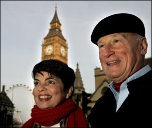 Amy and Carty Finkbeiner see the sights like Big Ben in St. Stephen s
Tower during a walking tour of London, where the winner of the most-liveable city award will be announced today.
