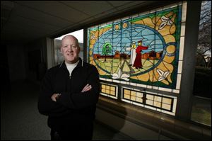 Bedford High School Principal Denny Caldwell calls the school's grade of C on the Adequate Yearly Progress Report 'an unfair grade,' saying it was held down by disabled students.