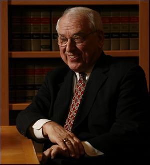 Dick Walinski at first thought philosophy, not the law, would be his calling. But like many others in his family, Mr. Walinski is at home in his practice he set up in the space that was loaned to him by his father.