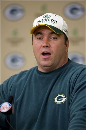 Packers coach Mike McCarthy convinced Brett Favre to be a little more conservative.