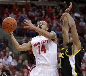 Ohio State player Jamar Butler, the most experienced senior in the starting lineup, has shown great leadership. The 6-1 point guard is averaging 15.0 points for Ohio State, which is 14-6 overall and 5-2 in the Big Ten.