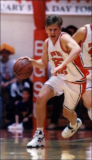 Jay Larranaga played for his father, Jim, at BGSU after helping St. John's Jesuit reach the Division I state final as a senior.