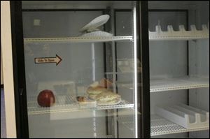 Only memories remain of the courthouse snack shop, which will be dismantled tomorrow and replaced next month by vending machines.