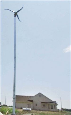 Milton Township wants to adopt 'black and white' regulations for property owners who might want to install a wind turbine like this one that's near Bowling Green.