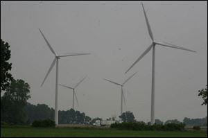 Bowling Green, which has four wind turbines, is seen as a
model for other communities seeking to lower utility costs.
