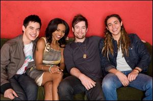 One viewer says the contestants, including (from left) finalists David Archuleta, Syesha Mercado, David Cook, and Jason Castro, have been harder to get to know this season.
