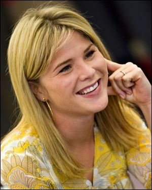 The bride, Jenna Bush.
