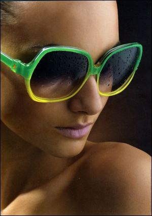 Sunglasses from Victoria Beckham's collection.