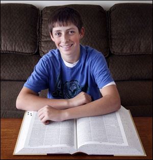 Keith 'Kai' Roberts will be in Washington at the same time this week as many of his classmates because it's the destination of this year's eighth-grade trip. Kai says the 'vacations' overlap. His mother says he's there to work, specifically on winning the national spelling bee championship. The Findlay eighth grader will represent northwest Ohio in the competition.