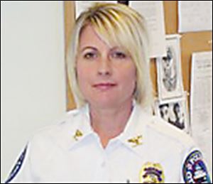 Former Chief of Police, Kim Nuesse, City of Sandusky. Nuesse hired in August of 2006 was released on Tuesday, June 17, 2008 six weeks after the release of an independent investigation of her professional conduct.
