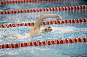 Ryan McHugh, St. Francis and Miami University grad, will try for his best time at the Olympic freestyle trials in Omaha this summer, hoping to make the 52-member team. 