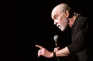 George Carlin was a fairly regular visitor to northwest Ohio, appearing in concerts four times since 2001, including a show last year at the Stranahan Theater. In an interview with The Blade in 2003 he gave a succinct synopsis of his comedy.
