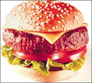 The classic cheeseburger.