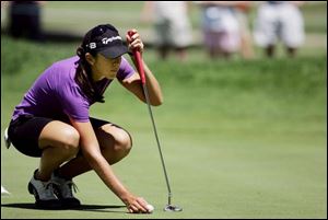 Nicole Castrale shot a 7-under 64 at Highland Meadows yesterday to finish second. She was ninth in the 2006 Farr Classic.
