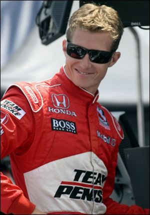 Ryan Briscoe, a 26-year-old
Australian, won by 7.264 seconds
in Lexington, Ohio.