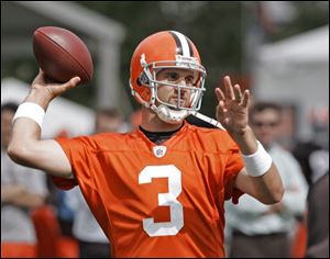 Derek Anderson took over in game two last season and threw for 3,787 yards and 29 TDs as the Browns finished 10-6.