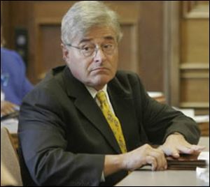 James Hartung who was fired on Aug. 1, after 14 years as president of the Toledo-Lucas County Port Authority.