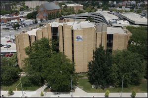 The United Way Building, meant to house other nonprofits, was designed by prominent Toledo architect Byron West.

