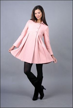 The swing coat is one of fall s new silhouettes.