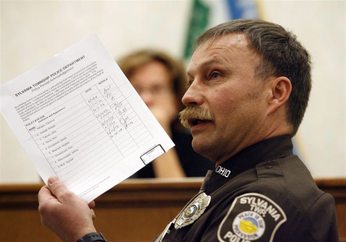 Sylvania Township officer suspended, within a whisker of termination | The  Blade, image size:1140x797