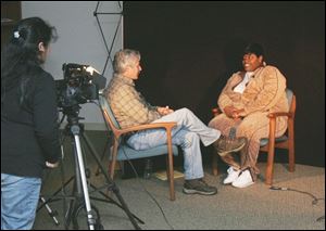 Robert Keith interviews Jamilah Hood, an ex-addict and prostitute, now 'a sheep' aided by the Shepherd's Circle of Archbold.
