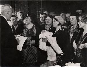 By the late  30s, nearly half the city s residents had been helped by the WPA.
