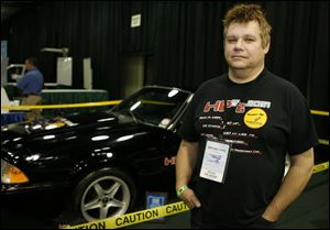 Doug Pelmear s modifi ed Ford Mustang gets attention; its V8 gets the equivalent of 110 miles per gallon on ethanol.
<br>
<img src=http://www.toledoblade.com/graphics/icons/photo.gif> <font color=red><b>VIEW</font color=red></b>: <a href=