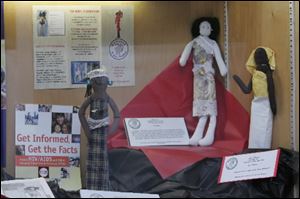 The project is on display at Monroe County Community College's Whitman Center in Bedford.