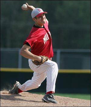 Mitch Hooven is Bedford s ace pitcher. The senior is 7-0 with a 0.47 ERA. He s allowed just 12 hits in 30 innings and struck out 58. He is also hitting .418 with 19 RBIs.