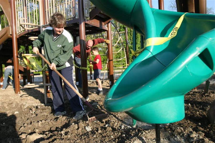 Students-at-OLPH-get-a-new-place-to-play