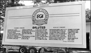 The first event in 1984 at Glengarry Country Club (now Stone Oak) - known simply as the Jamie Farr Toledo Classic - had many sponsors to thank on a sign greeting fans. The LPGA is facing tougher times now as 13 events have ceased to exist since 2006. Last year just one player ranked in the top 10 on the tour's money list came to the Farr. But this year it has most of the big names entered. Lorena Ochoa, the LPGA's top-ranked player and winner of two events this year, is scheduled to play at the Farr Classic.