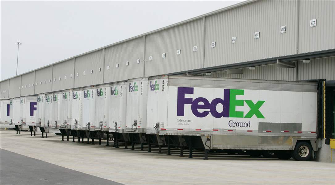 FedEx hub opens in Perrysburg Township - The Blade