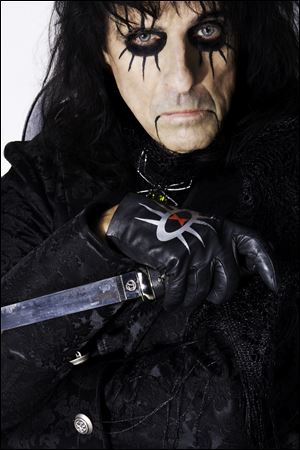 Alice Cooper plays Sunday at Centennial Terrace.