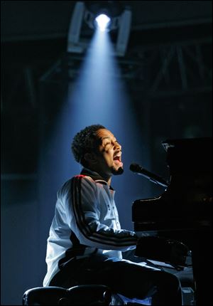 Grammy-winning singer John Legend appears Wednesday at the Toledo Zoo Amphitheatre.