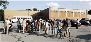 The rally at the South Toledo YMCA drew about 70 people. YMCA leaders  stirred up a hornet s nest,  state Sen. Teresa Fedor said.