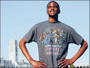 Julian Bumpus-Barnett, a 2009 Bowsher graduate, took University of Toledo classes as a senior and enters UT as a sophomore.