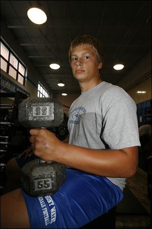 Andrew Donnal, who was an All-NLL offensive tackle last season, has verbally committed to play at Iowa.
