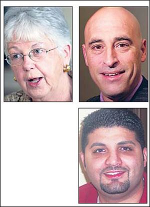 Incumbent Marge Brown, is being challenged by Councilman Mike Seferian, and Marvin Dabish.