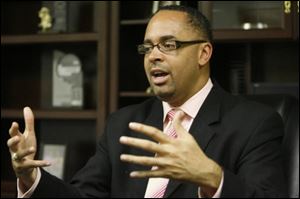 Jason Upthegrove, president of the Lima chapter of the National Association for the Advancement of Colored People.