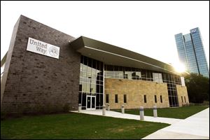 The new 24,600-square-foot United Way building sits at Jackson and North Superior streets. The new facility, which uses energy-efficient technologies, is to open Monday.
<br>
<img src=http://www.toledoblade.com/graphics/icons/photo.gif> <font color=red><b>PHOTO GALLERY</b></font>: <a href=