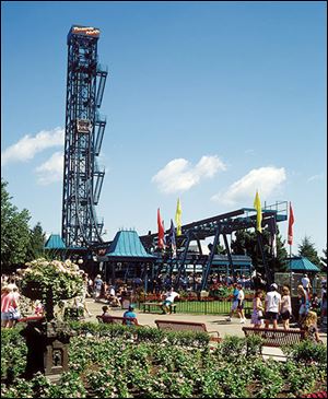 Cedar Point says it has no plans for the site occupied by the Demon Drop, built in 1983 by Intamin Co. Inc. of Switzerland.