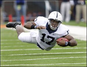 Before starring at Penn State, Darryl Clark was recruited by Rich Rodriguez at West Virginia.
