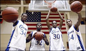 Libbey welcomes back four starters, Lonacy Utley (34), Brandon Underwood (32), Maurice Taylor (30), and Delvin Williams (24), who are expected to be the major contributors this season.