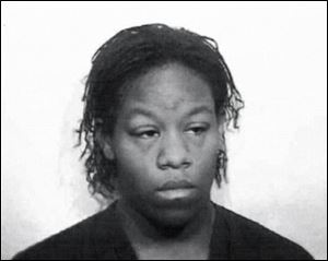 Rashonda Robinson was held without bond in the Lucas County jail Monday night on charges of involuntary manslaughter and child endangerment.