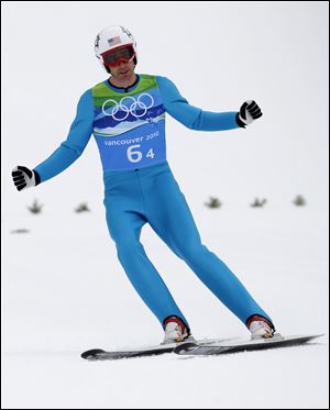 American Johnny Spillane won his second silver medal of the Vancouver Games. 