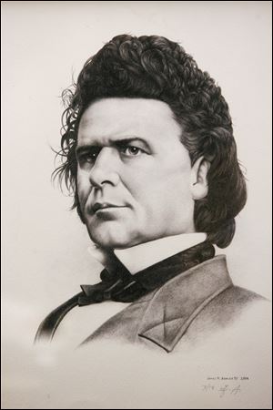 Congressman James M. Ashley of Toledo wrote he 13th Amendment that abolished slavery. He's on the top 10 list of nominees.