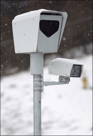 The fine for a Toledo red-light or speed-camera violation is currently $120, up from $95 in 2008.