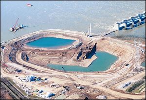 A $416 million facelift on the Cannelton Locks and Dam began in May. When the project is finished in 2013, the hydroelectric facility there is expected to generate 84 megawatts of power.